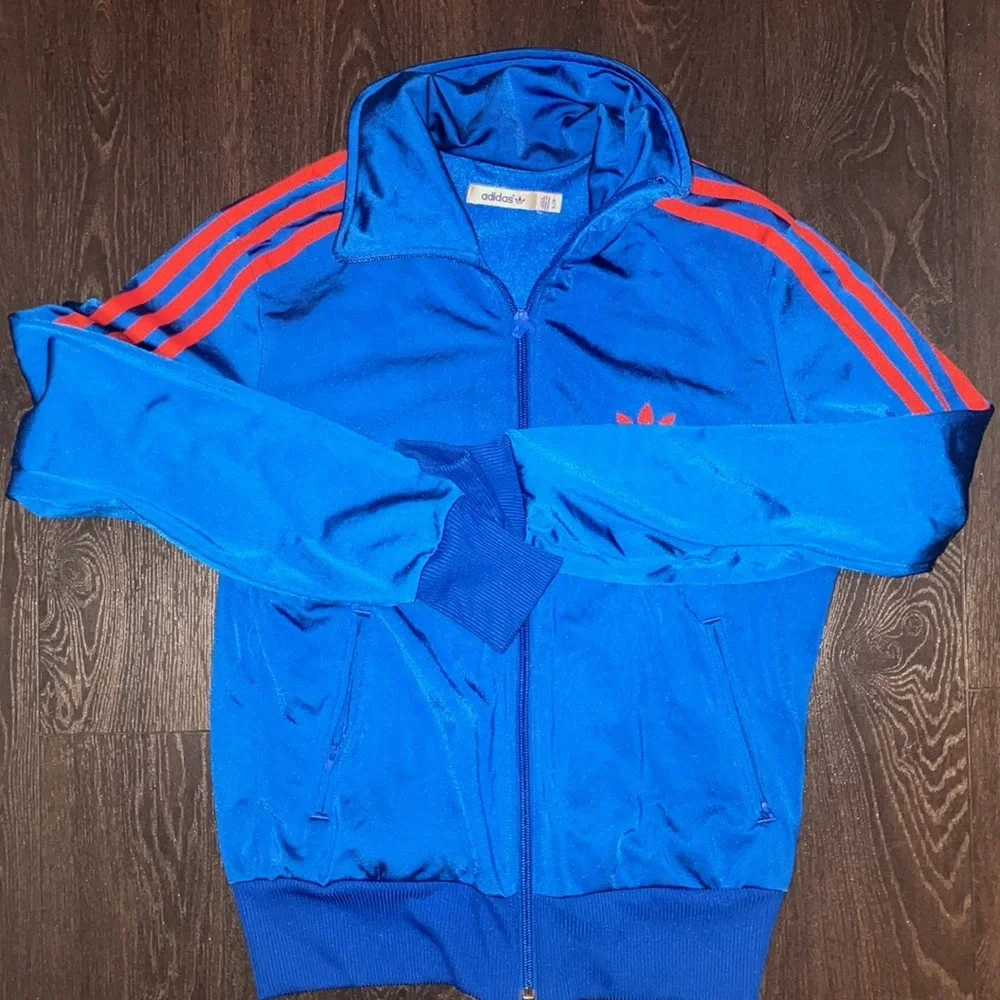 Adidas original firebird blue & red track jacket​ - Picture 9 of 13